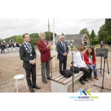 12 -7-2015 Onthulling grafsteen Herwen Coll. P.Snip- HKR (52)